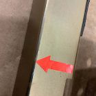 Open Box: Charley C-Side Table (19") - Dark Mineral, Champagne Bronze