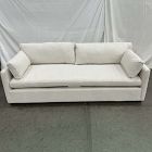 Open Box: Marin Sofa (85") - Performance Basketweave Alabaster