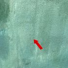 Open Box: Ocean Green Frameless Canvas