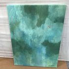 Open Box: Ocean Green Frameless Canvas