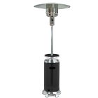 Open Box: Standing Outdoor Patio Heater - Stainless Steel and Black