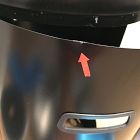 Open Box: Standing Outdoor Patio Heater - Stainless Steel and Black