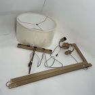 Open Box: Tompkins Floor Lamp (62") - White Shade, Champagne Bronze