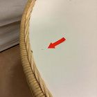 Open Box: Billie Rattan Storage Side Table (23"H) - Natural