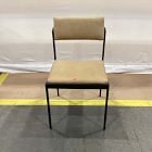Open Box: Freeman Leather Pivot Dining Chair - Ludlow Leather Cumin, Textured Antique Bronze