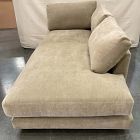 Open Box: Haven Extra Deep Right Arm Bumper Chaise - Performance Chenille Crossweave Tawny