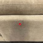 Open Box: Haven Extra Deep Right Arm Bumper Chaise - Performance Chenille Crossweave Tawny