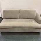 Open Box: Haven High Profile Right Arm Sofa Bench - Performance Chenille Crossweave Tawny