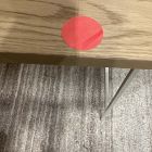 Open Box: Pierce Desk (56") - Blonde, Alabaster White