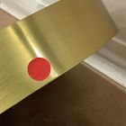 Open Box: Milbrook Angled Metal Shelf Mirror (35") - Antique Brass
