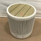 Open Box: Porto Outdoor Round Side Table (17") - Reef
