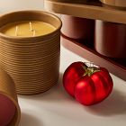 Glass Tomato Ornament