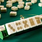 Glass Mahjong Ornament