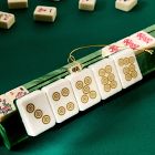 Glass Mahjong Ornament