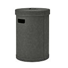 Blomus Sahla Faux Suede Laundry Basket