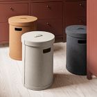 Blomus Sahla Faux Suede Laundry Basket