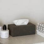 Blomus Sahla Faux Suede Tissue Box