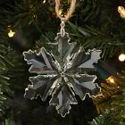 Glass Cut Snowflake Ornament