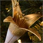 Glass Narcissus Flower Ornament