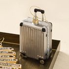 Glass Suitcase Ornament