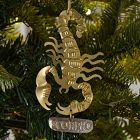 Metal Zodiac Ornament - Scorpio