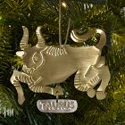 Metal Zodiac Ornament - Taurus