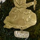 Metal Zodiac Ornament - Virgo