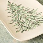 Tannenbaum Stoneware Long Platter