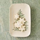 Tannenbaum Stoneware Long Platter