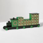 Paper Tabletop Train Advent Calendar