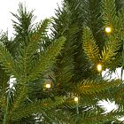 Pre-Lit Faux Pine Garland