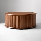 Melli Solid Wood Storage Coffee Table (36")