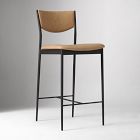 Alessio Leather Bar &amp; Counter Stools