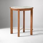 Nary Marble Side Table (17")