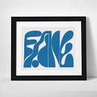 Christopher David Ryan Print - Blue Garden
