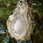 Glass Oyster Ornament