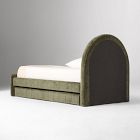 Elora Arched Upholstered Twin Trundle Only
