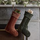 Patchwork Chenille Stockings