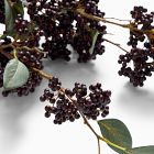 Faux Berries &amp; Cream Branch (Set of 3)