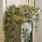 Faux Frosted Pine Cone Garlands