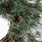 Faux Frosted Pine Cone Wreath