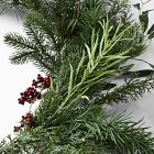 Faux Petite Red Berry Garland