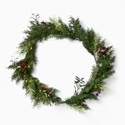 Faux Petite Red Berry Garland
