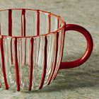 Candy Striped Espresso Cup
