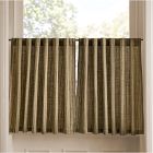 Pierce &amp; Ward Twill Stripe Cafe Curtain