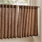 Pierce &amp; Ward Twill Stripe Cafe Curtain