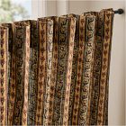 Pierce &amp; Ward Blooming Vine Stripe Cafe Curtain