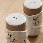 Holiday Skier Stoneware Figural Salt &amp; Pepper Shakers (Set of 2)