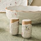 Holiday Skier Stoneware Figural Salt &amp; Pepper Shakers (Set of 2)