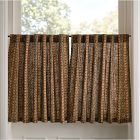 Pierce &amp; Ward Blooming Vine Stripe Curtain